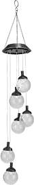 Haushalt International Solar-Windspiel m.6 LED