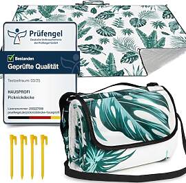 HAUSPROFI Picknickdecke 200x300 cm, wasserdicht