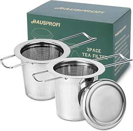 HAUSPROFI Tee-Ei, 304 Edelstahl, Teesieb mit