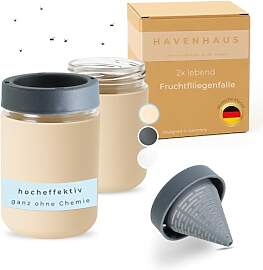 HAVENHAUS Fruchtfliegenfalle beige
