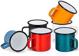 HaWare Emaille Tasse 6er-Set,