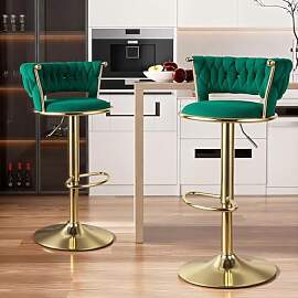 Hawthyhome Barhocker 2er Set, Höhenverstellbar