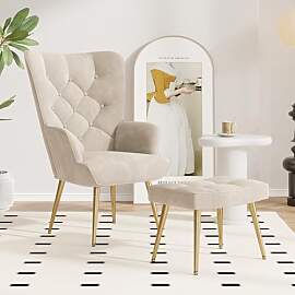 Hawthyhome Eleganter Sessel polsterstuhl Ohnzimmer 