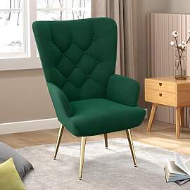 Hawthyhome eleganter Sessel polsterstuhl Ohnzimmer 