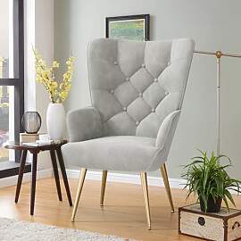 Hawthyhome Eleganter Sessel polsterstuhl Ohnzimmer 