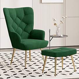 Hawthyhome Eleganter Sessel polsterstuhl Ohnzimmer 