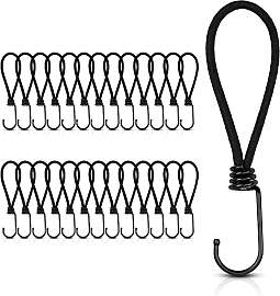 HAYATEC 25x Expanderhaken Spanngummi mit Haken 18
