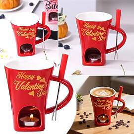 HBSFBH Schokoladen Fondue Becher Set, 200 ml