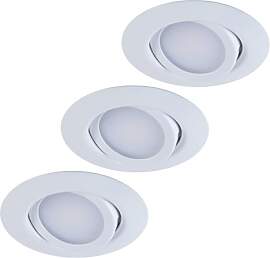 HCFEI LED Einbaustrahler Flach Dimmbar, Schwenkbar 