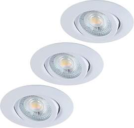 HCFEI LED Einbaustrahler Flach Dimmbar, Schwenkbar 