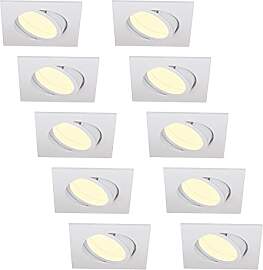 HCFEI LED Einbaustrahler ultra Flach | 425 Lumen | 