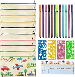 HDFHDF 1 Set Von 10 Stück Taschen Zum Bemalen