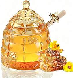 H&D HYALINE & DORA Kanpura Honigglas-Set