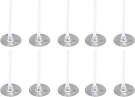 Healifty 500 Stück Baumwolle Kerze Docht Gewachst 