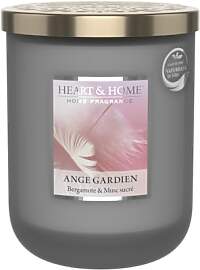 Heart & Home Kerze, groß, 340 g, Schutzengel