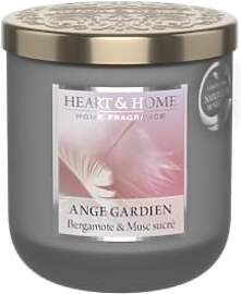Heart & Home Kerze, klein, 115 g, Schutzengel, 