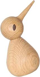 HEATSHAKING Holzvogel Dekofigur Lifelike Design
