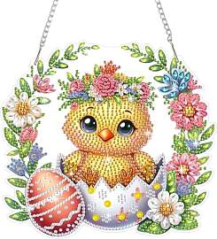 HEIBAGO Osterei Diamond Painting Anhänger