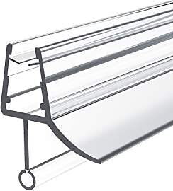 Heilmetz 100cm PVC Duschdichtung Duschtür