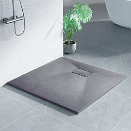 Heilmetz Duschwanne 90x90cm Flach Duschtasse Höhe 