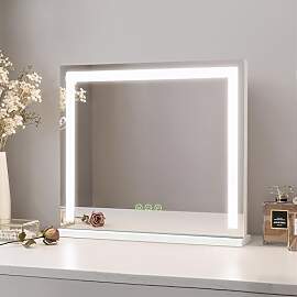 Heilmetz Schminkspiegel mit Beleuchtung für Tisch 