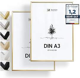 Heimlich® - Bilderrahmen - A3 29,7x42 cm,