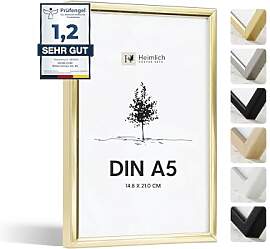 Heimlich® - Bilderrahmen - A5 14,8 x 21 cm,