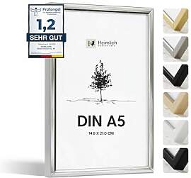 Heimlich® - Bilderrahmen - A5 14,8x21 cm,