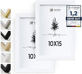 Heimlich® Bilderrahmen 10x15 Weiß 2-Pack |