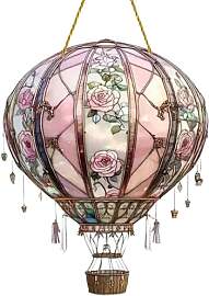 Heißluftballon Lichtfänger Zweidimensionales