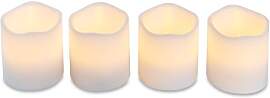 HEITMANN DECO 4er Set LED-Kerzen -