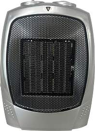 Heizstrahler Totm in Grau/Schwarz max. 750/1500W