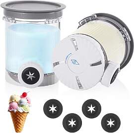 Hejo 2 Stück Behälter für Ninja Swirl,