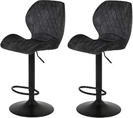 Hela Tische, 2er Set Barhocker Bistorhocker Laila, 