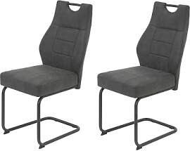 Hela Tische, 2er Set Esszimmerstuhl Schwingstuhl