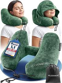 HELDENWERK® Air Nackenkissen Flugzeug Aufblasbar