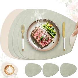 HELI MIAO 4er Set Tischset aus