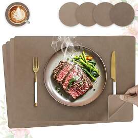 HELI MIAO 4er Set Tischset aus