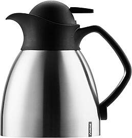 Helios Enduro Push Edelstahl-Isolierkanne 0,6L – 