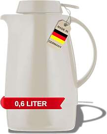 Helios Servitherm Thermoskanne Weiß 0,6L – 6h
