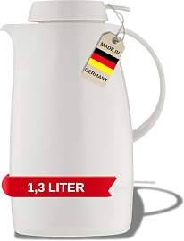 Helios Servitherm Thermoskanne Weiß 1,3L – 6h