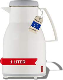 Helios Wash Thermoskanne Weiß 1L - 6h Heiß -