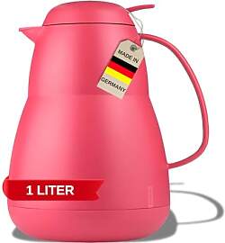 Helios Zeo Thermoskanne Magenta 1L – 6h Heiß -