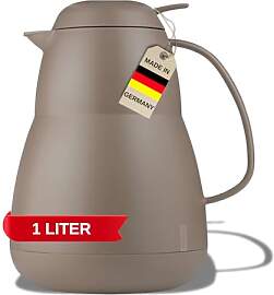 Helios Zeo Thermoskanne Warm Grey 1L – 6h Heiß