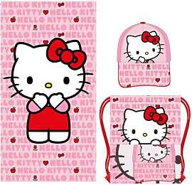 Hello Kitty Badetuch Rosa