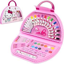 Hello Kitty Sanrio Malset für Kinder, Malkoffer