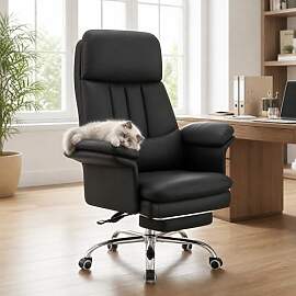Hellove Bürostuhl mit Fußstütze &