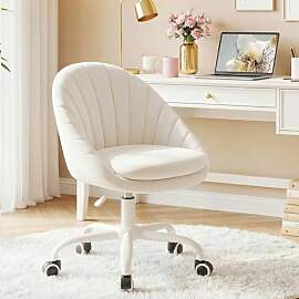 Hellove Schminkstuhl aus Samt, Bürostuhl