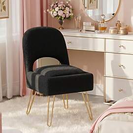 Hellove Schminktisch Stuhl mit Stauraum &