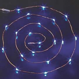 hellum 2er Set LED-Lichterkette auf Kupferdraht,